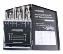 18 Pc H.S.S. Tap and Drill Set, U.N.C., 0001-0040