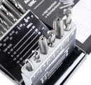 18 Pc H.S.S. Tap and Drill Set, U.N.C., 0001-0040