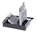 18 Pc Hss Tap and Drill Set, Metric, 0001-0052