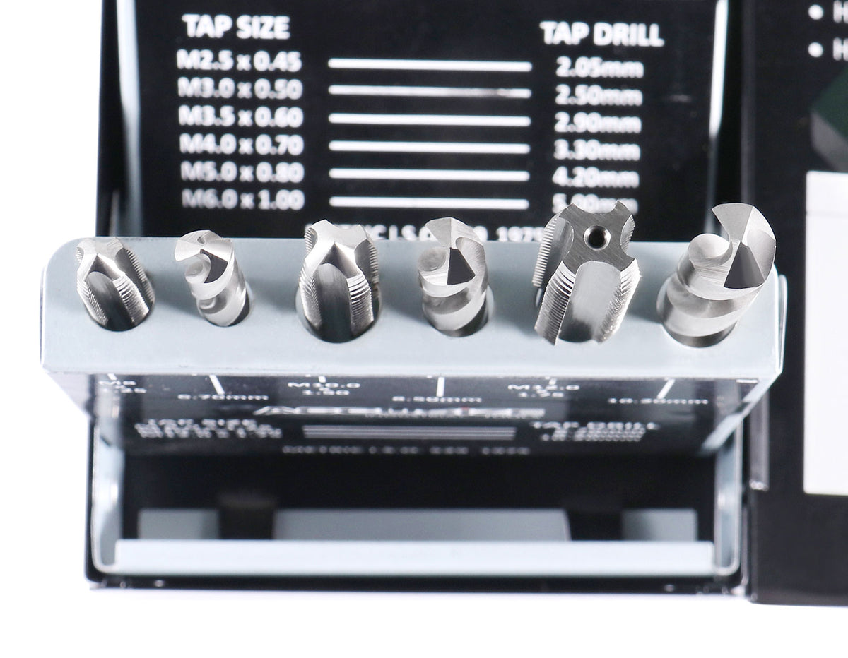 Metric 18 Pc H.S.S. Tap and Drill Set, 0001-0052