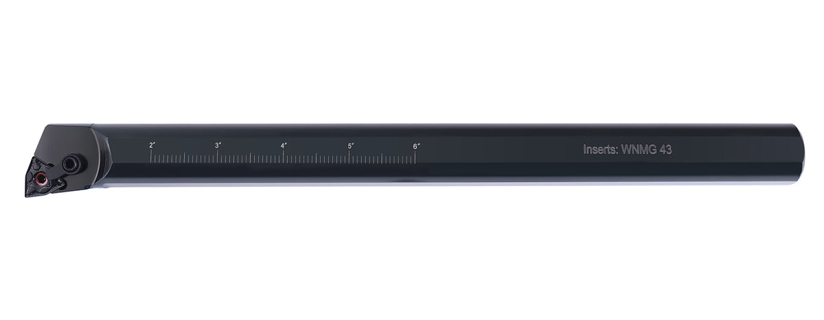 1'' x 12'' Oal Right Hand S-Mwln Heavy-Duty Boring Bars with Wnmg43 Insert(Oxide Body), 0028-1970