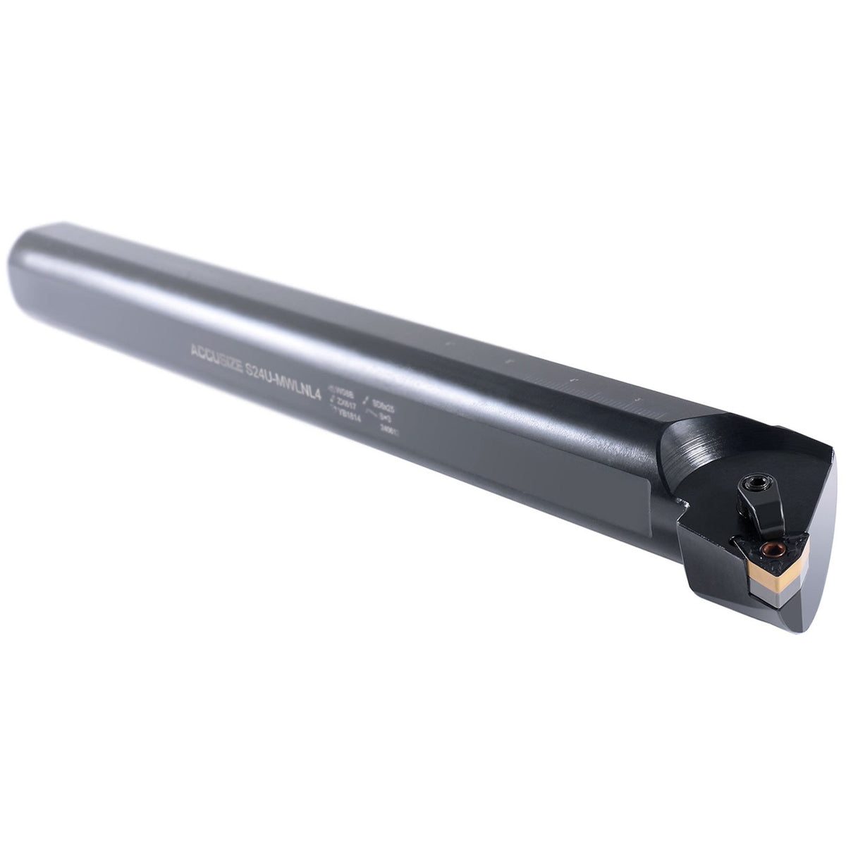 Accusize 1-1/2" x 14" OAL LH S-MWLN Heavy-Duty Boring Bar, 0028-1976