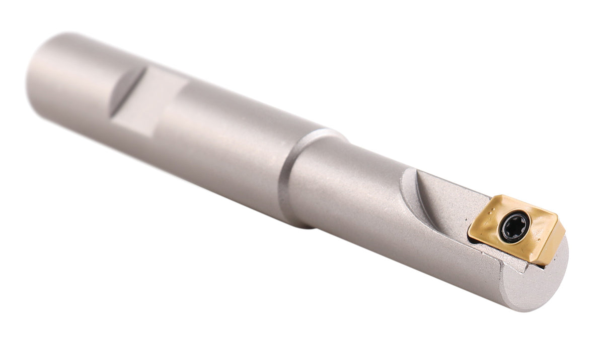 3 Pc 90 Degree Indexable End Mill Set with Apkt11t3 Inserts, Cutter Diameter Includes 3/8'', 1/2'' and 5/8'', 0028-8308