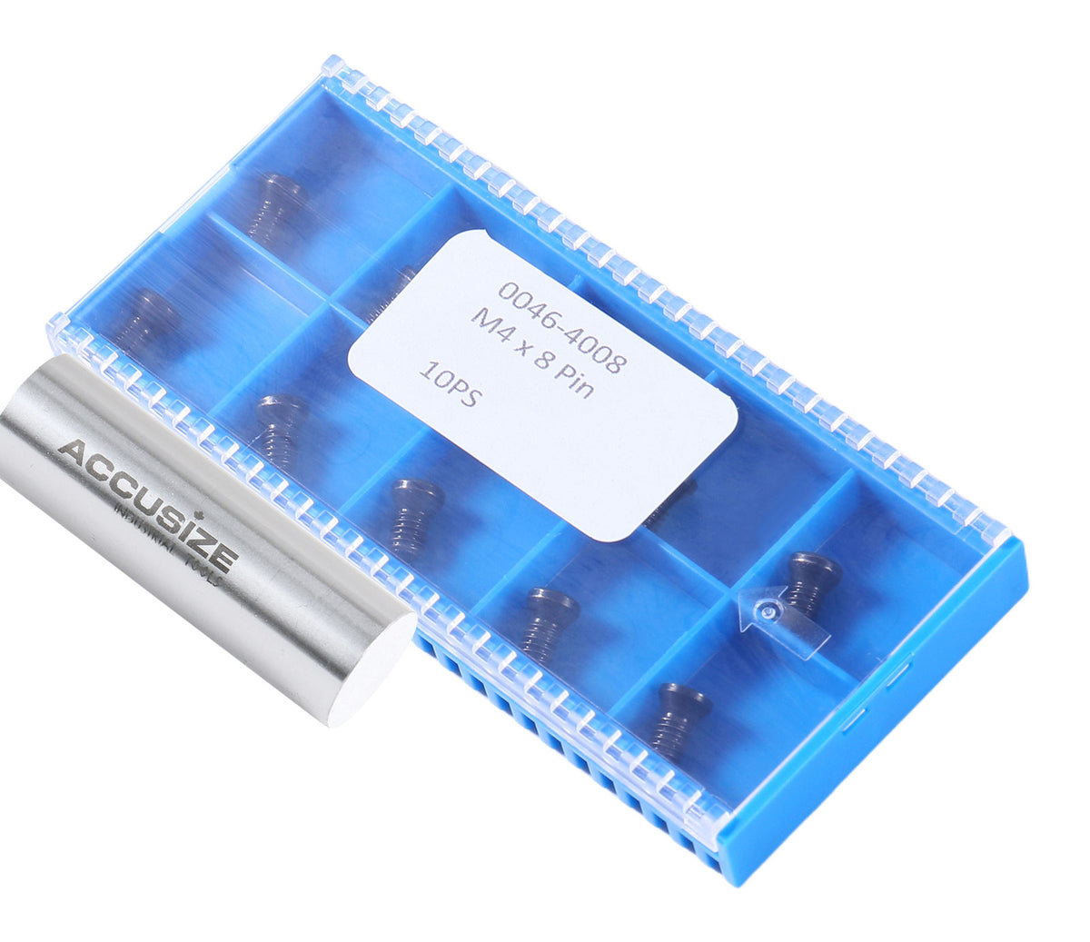 M4 x 8 insert screws, 10 pcs/package