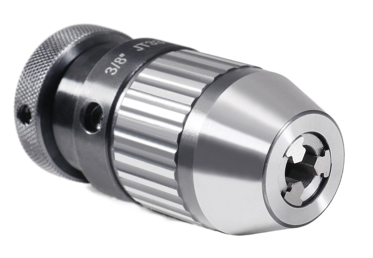 0-3/8'', 33 Jt Precision Keyless Drill Chucks, Accuracy 0.0048'', 0222-0874