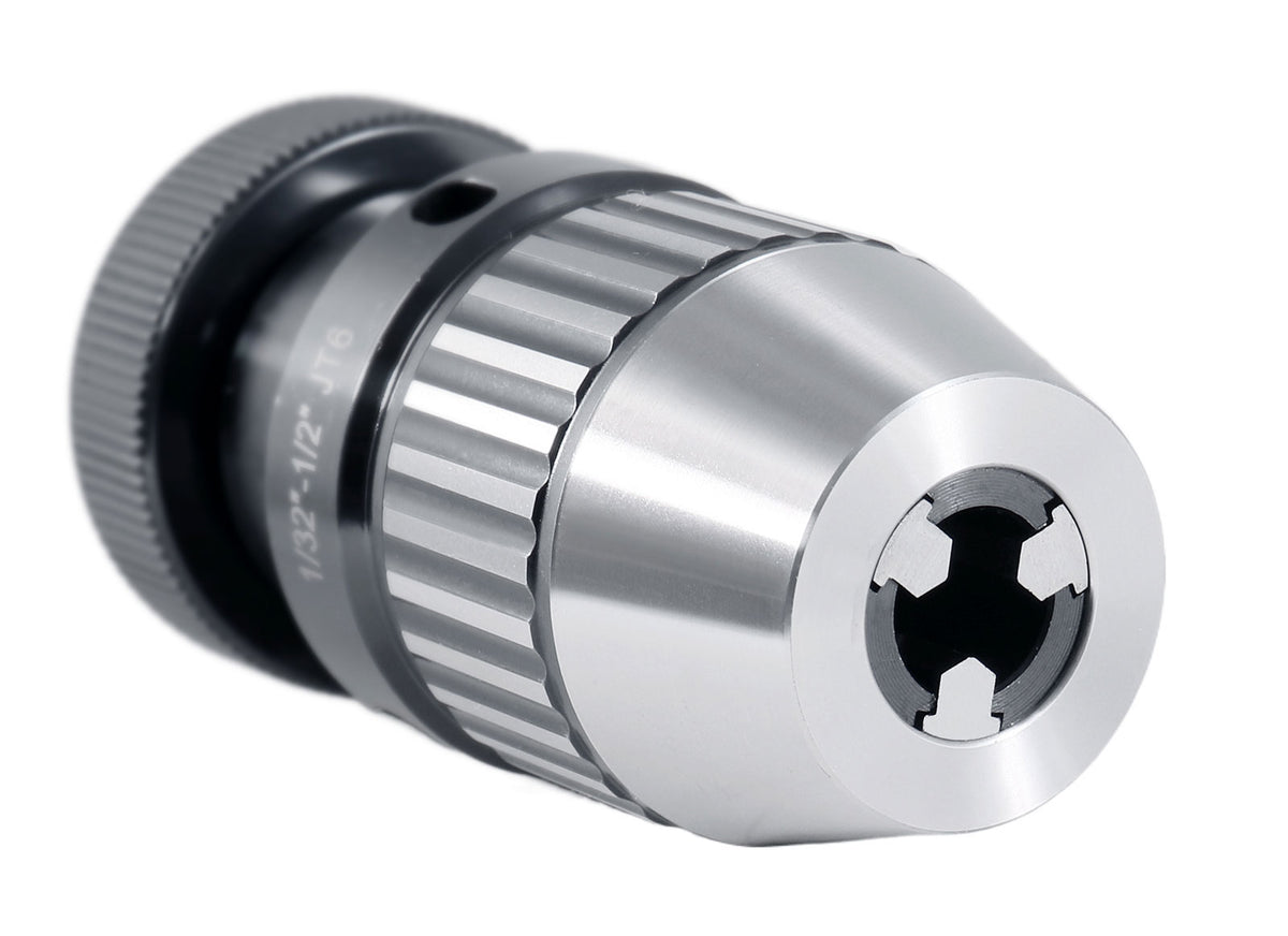 1/32-1/2'', 6Jt Precision Keyless Drill CHucks, 0222-0876