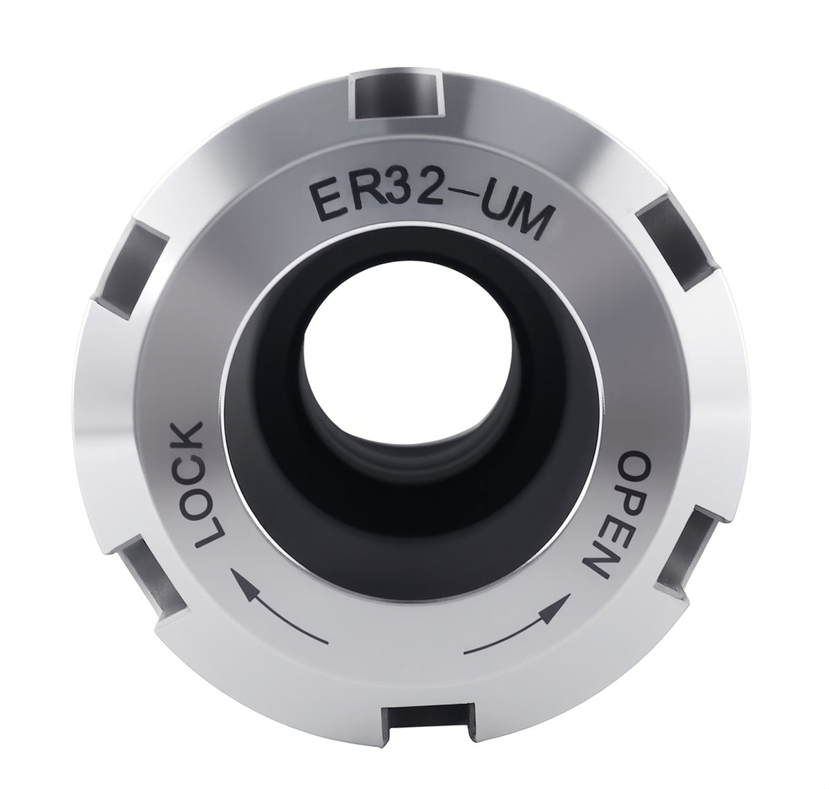 5C Shank ER32 Collet Chuck, 1.238"-20UNF External Thread, 1.041"-24UNF Internal Thread, Max T.I.R. 0.0002'' O.D to I.D., 0223-0245