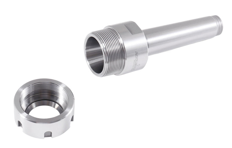 Mt3 Shank Er32 Chuck with 11Pc Collets Kit, 1/8'' - 3/4'' by 16Th, Morse Taper Collet System, 0223-0304
