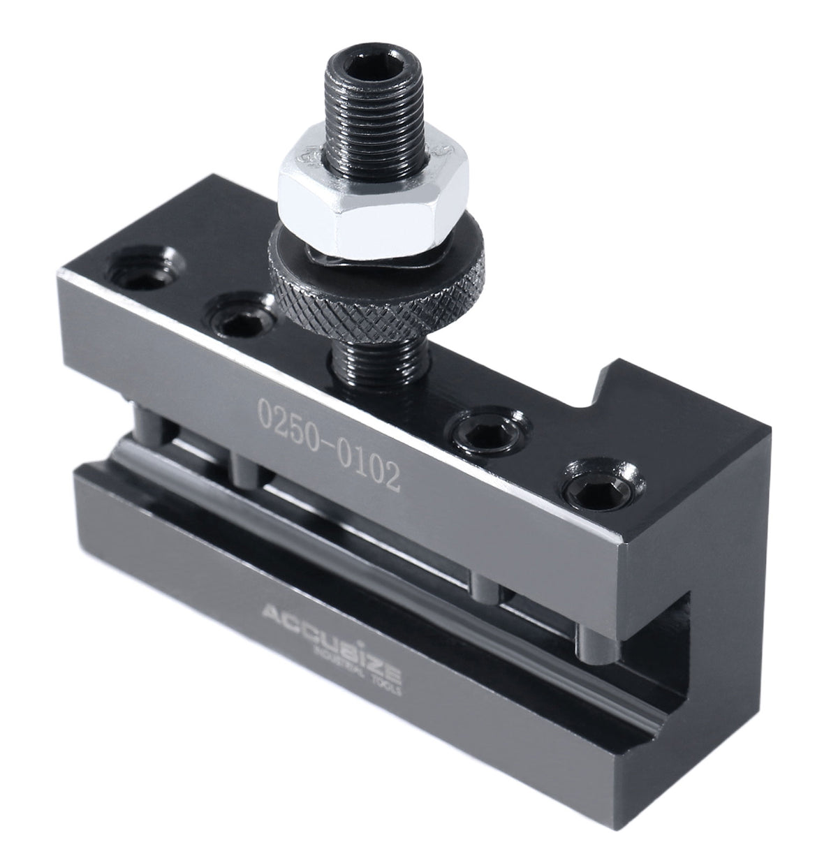 Style Axa Boring, Turning and Facing Quick Change Tool Post Holder for 1/2'' Turning Tools, Style 2, 0250-0102