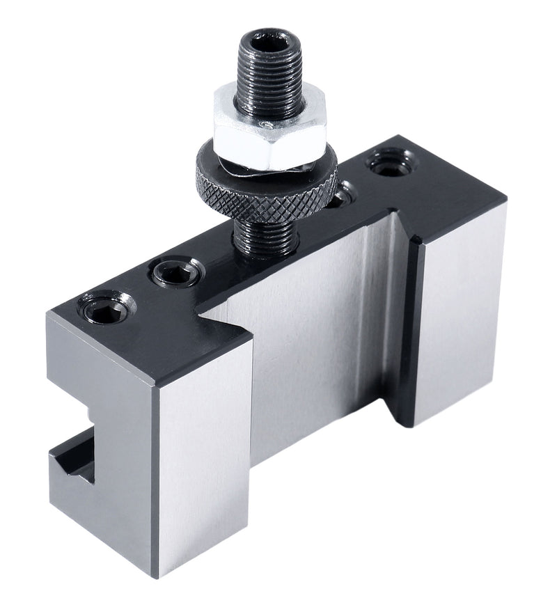 Style Axa Boring, Turning and Facing Quick Change Tool Post Holder for 1/2'' Turning Tools, Style 2, 0250-0102