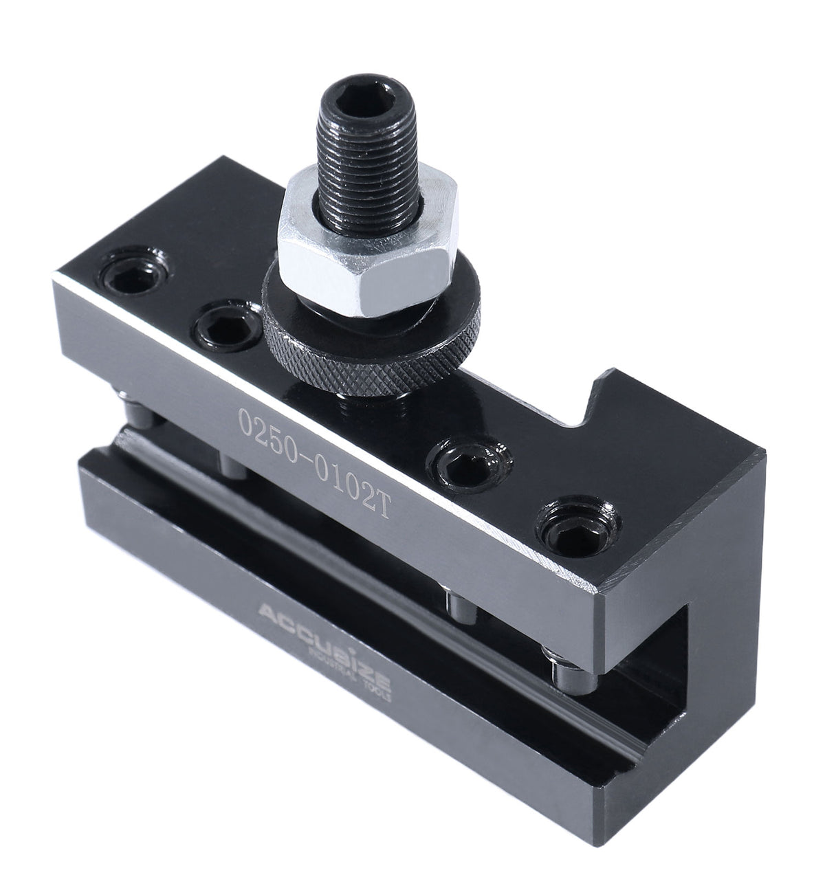 Style Axa Boring, Turning and Facing Quick Change Tool Post Holder for 5/8'' Turning Tools, Style 2 Ex-Large, 0250-0102T