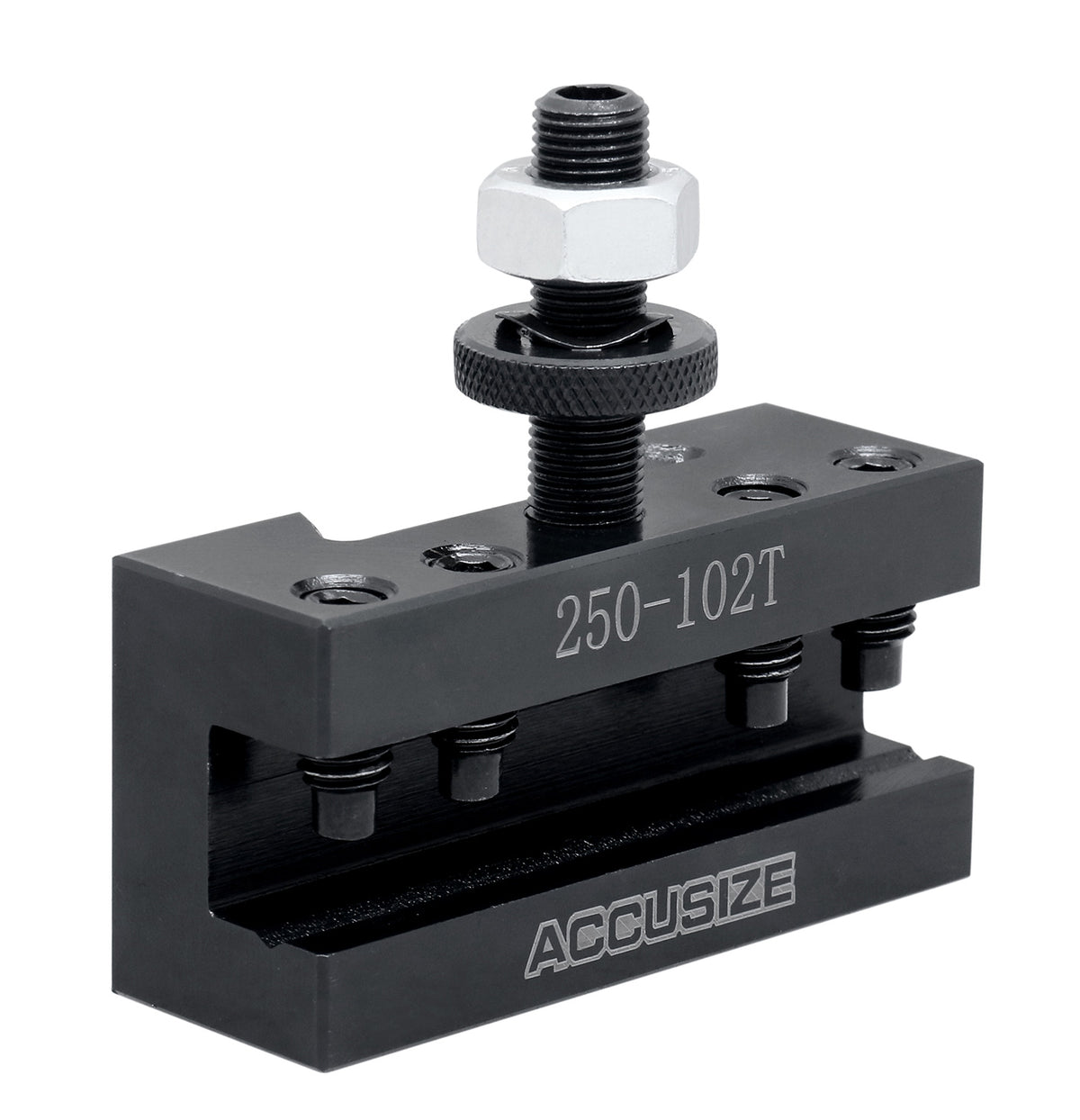 Style Axa Boring, Turning and Facing Quick Change Tool Post Holder for 5/8'' Turning Tools, Style 2 Ex-Large, 0250-0102T