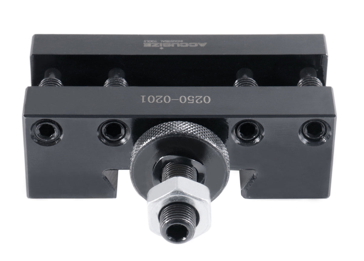 Bxa Turning and Facing Holder, Working with 5/8 inch Turning Tools, Quick Change Tool Holder, Style 1, 0250-0201