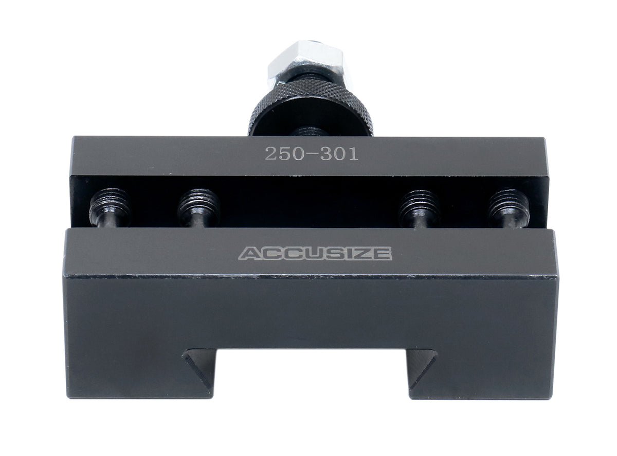 Style CXA Turning and Facing Quick Change Tool Post Holder, for 3/4'' Tools, Style No 1, 0250-0301