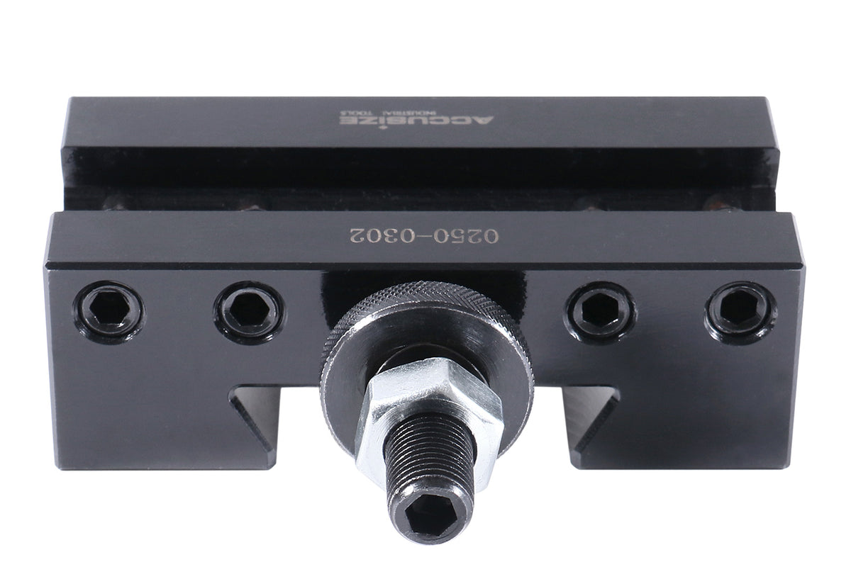 Style Cxa Boring, Turning and Facing Quick Change Tool Post Holder for 3/4'' Tools, Style No 2, 0250-0302