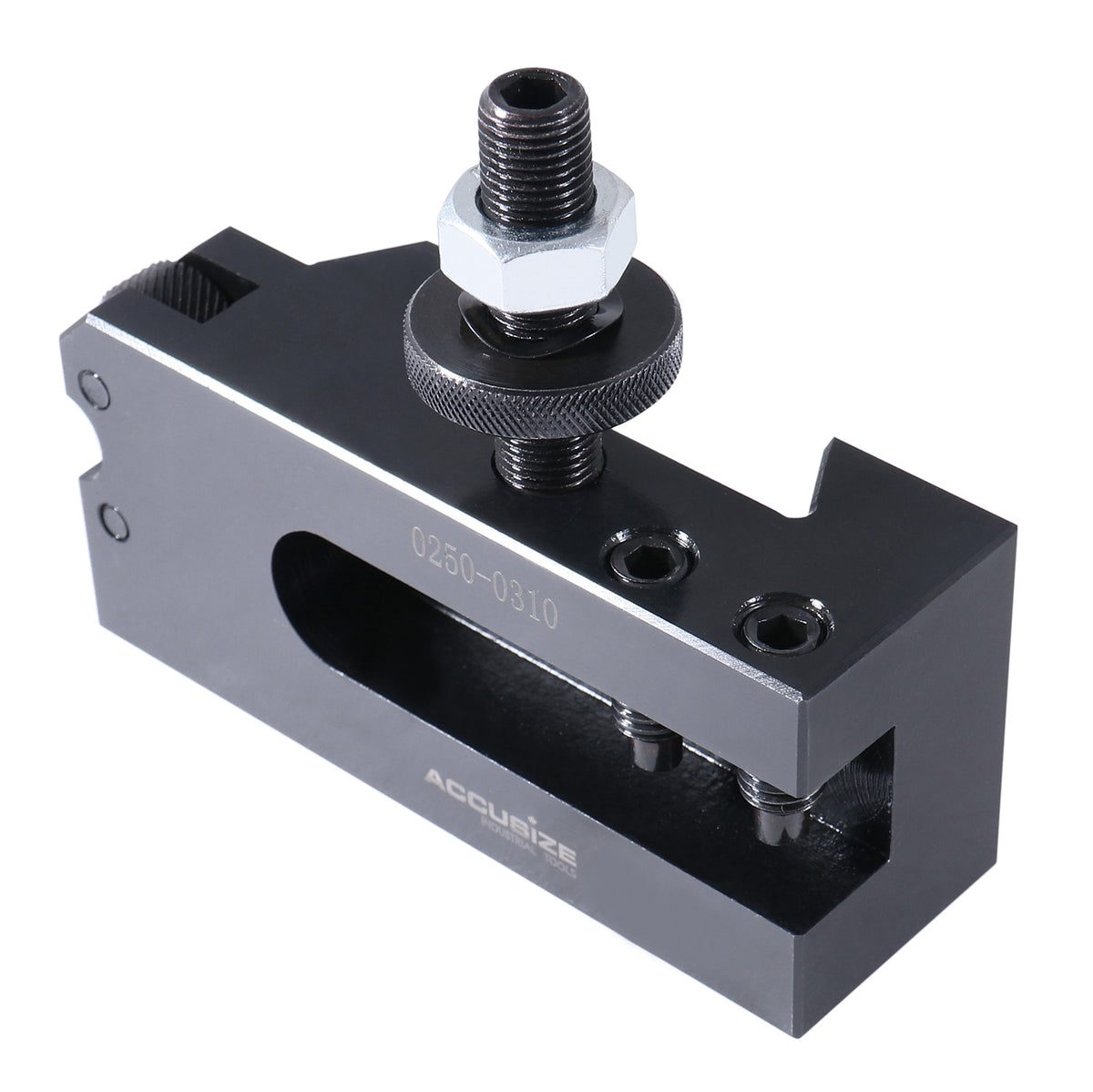 Style Cxa Knurling Turning and Facing Quick Change Tool Post Holder, Style 10, 3/4'', 0250-0310