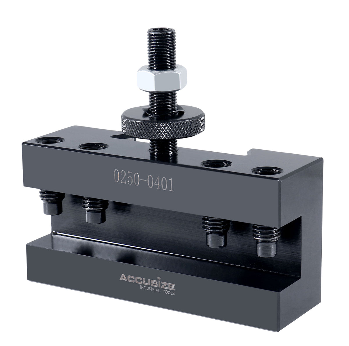 Style Ca Turning and Facing Quick Change Tool Post Holder, for 1'' Turning Tools, Style 1, 0250-0401