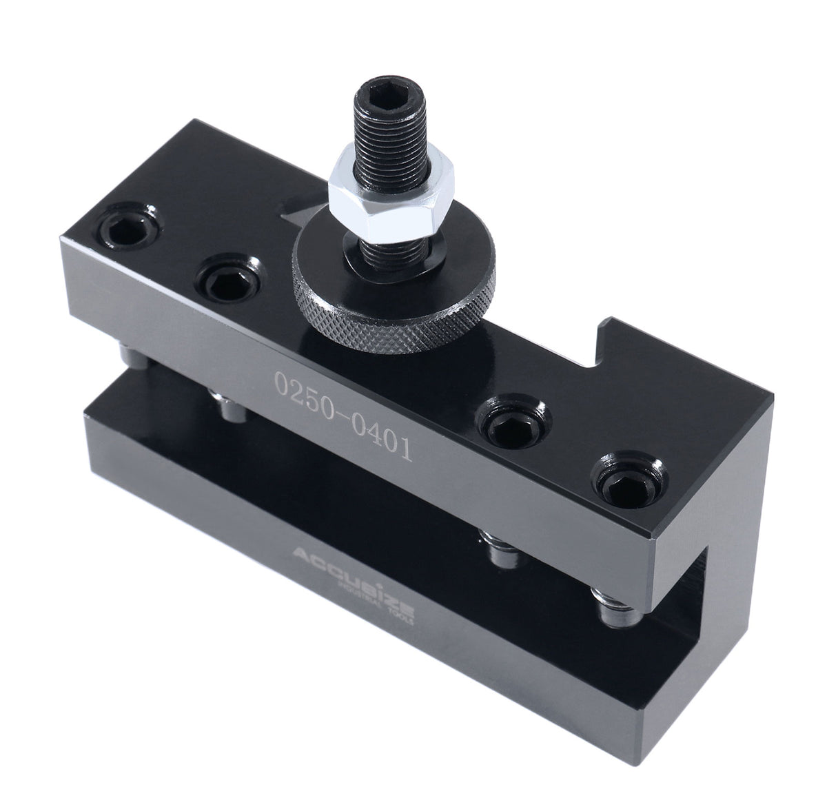 Style Ca Turning and Facing Quick Change Tool Post Holder, for 1'' Turning Tools, Style 1, 0250-0401