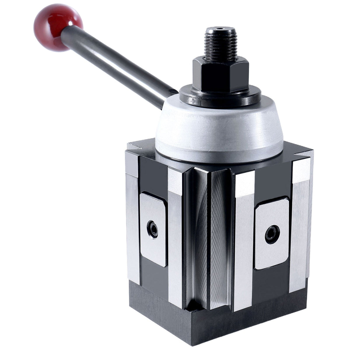 Ca Style Professional Piston Type Quick Change Tool Post Set with 6 Pcs Tool Post Holders, 0251-0400