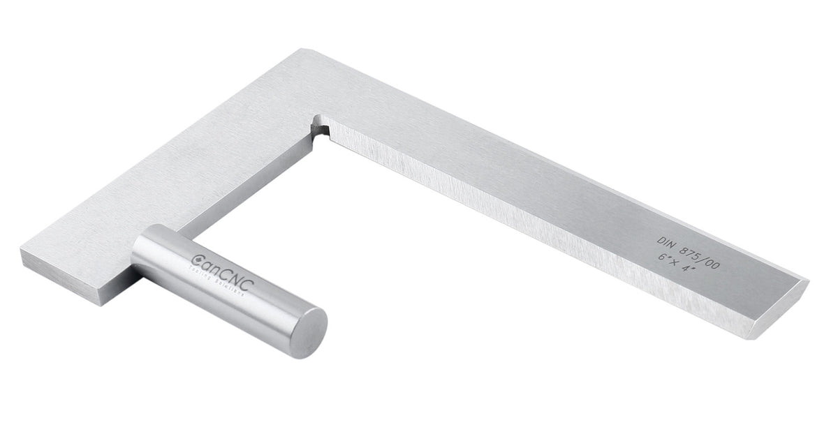 6'' by 4'', Grade 00, Precision Bevel Edge Blade Square, Din 875, 0303-8303