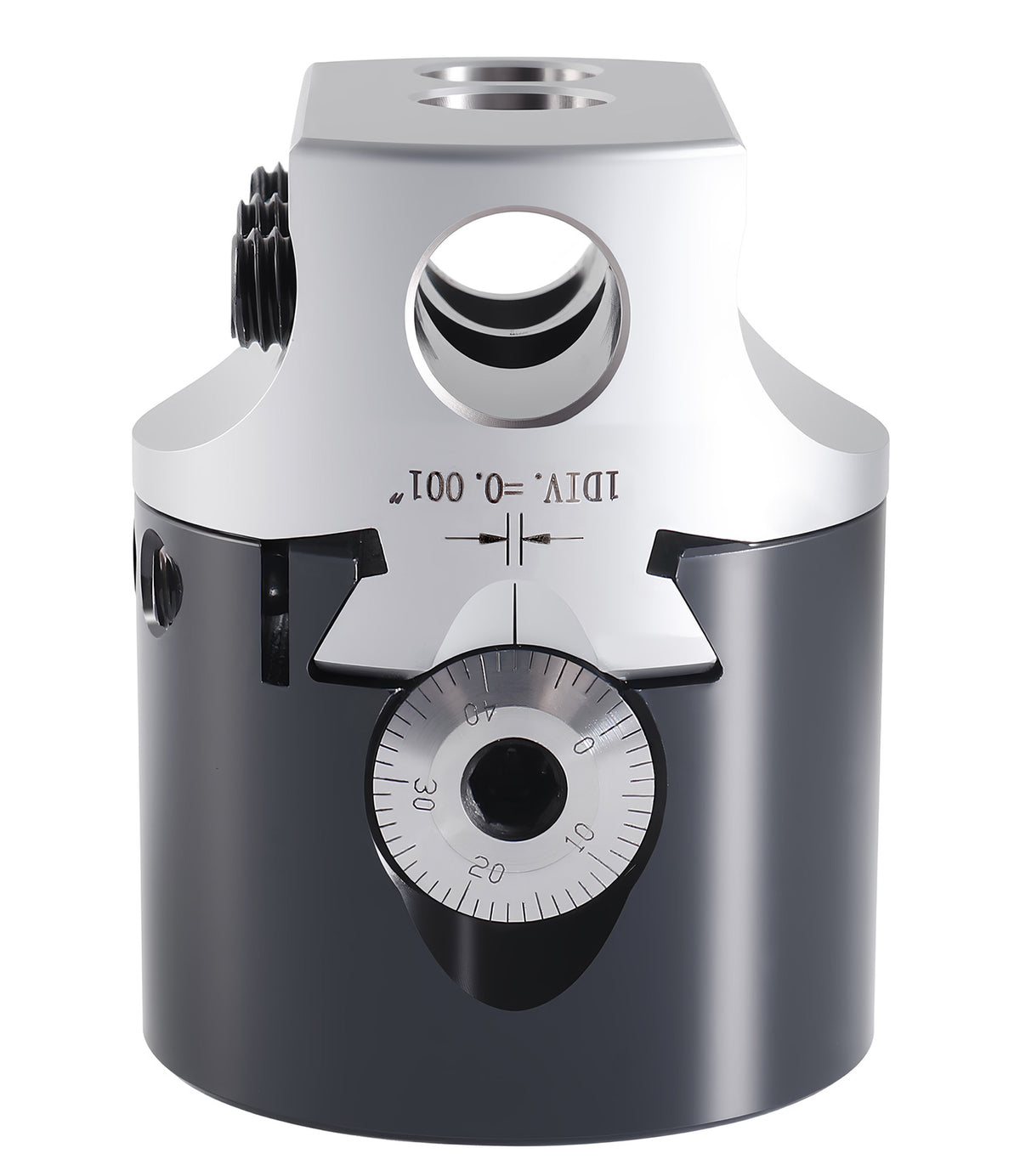 2" precision boring head with 1/2" boring bar bore, 5/8" offset, and 7/8"-20 mount thread - 0350-0002