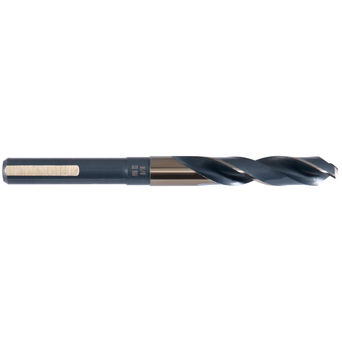 9/16'' ANSI M35(H.S.S. + 5% Cobalt) S and D Drill, 1/2'' Shank, 135 Degree Split Point, 0412-0916