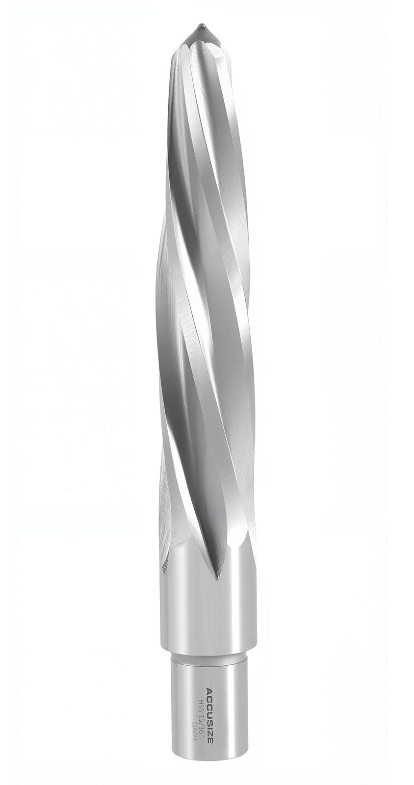 15/16'' H.S.S. Aligning Reamer with 3/4'' / 0.75'' Weldon Shank, Spiral Flute, 0521-1516