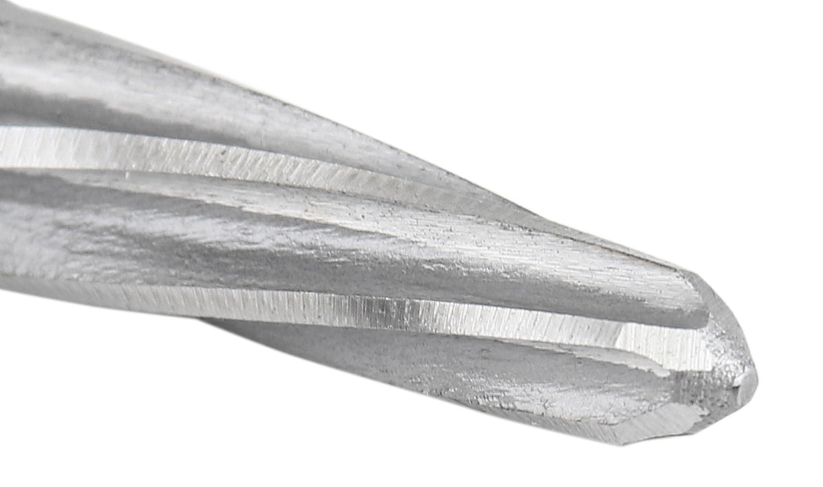 High-Speed Steel Spiral Flute Aligning Reamer, 3/8" Cutting Diameter, 3/8" Shank Diameter, 0522-0038