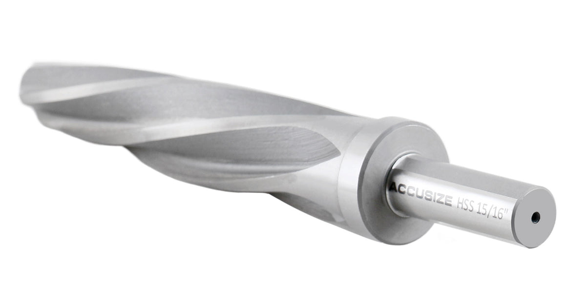 15/16'' Hss Aligning Reamer with Spiral Flutes, 0522-1516