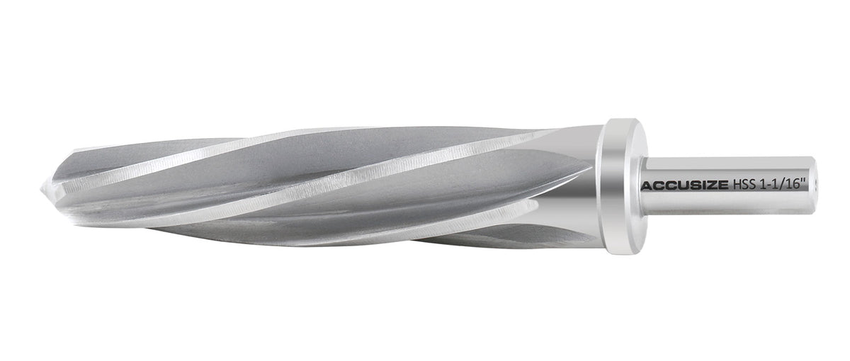 1-1/16'' Hss Aligning Reamer with Spiral Flutes, 0522-1716