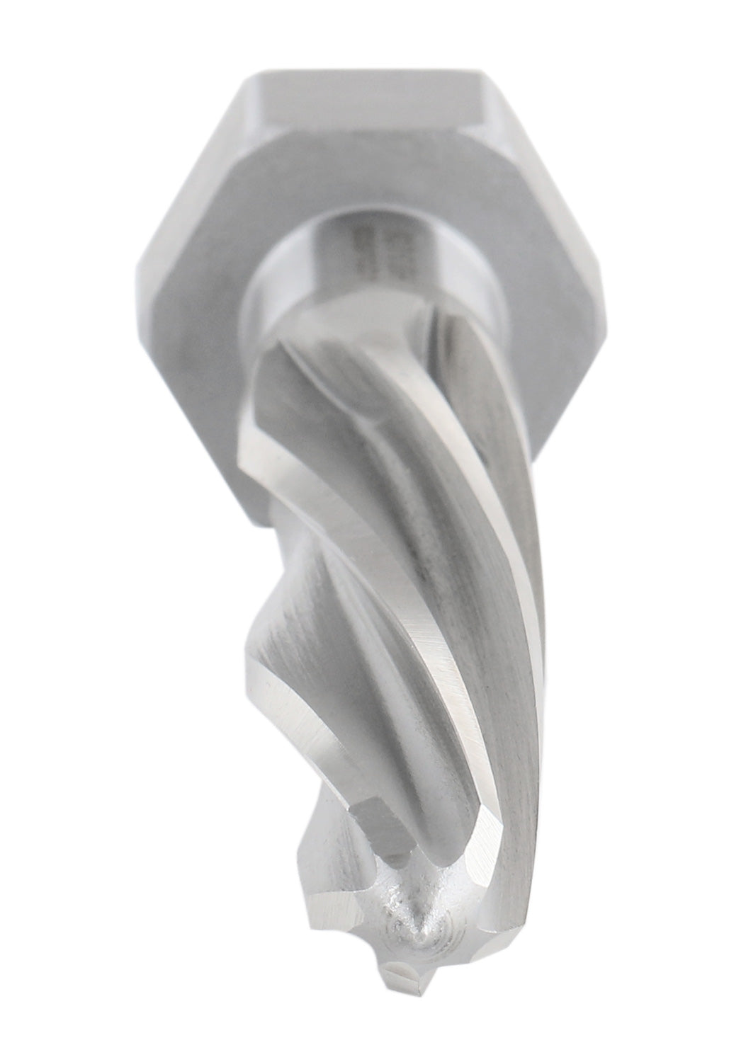 H.S.S. Aligning Reamer - 1-1/16'' Diameter, 5'' Flute, 7'' OAL, Hex Shank, Spiral Flute, 0523-6055