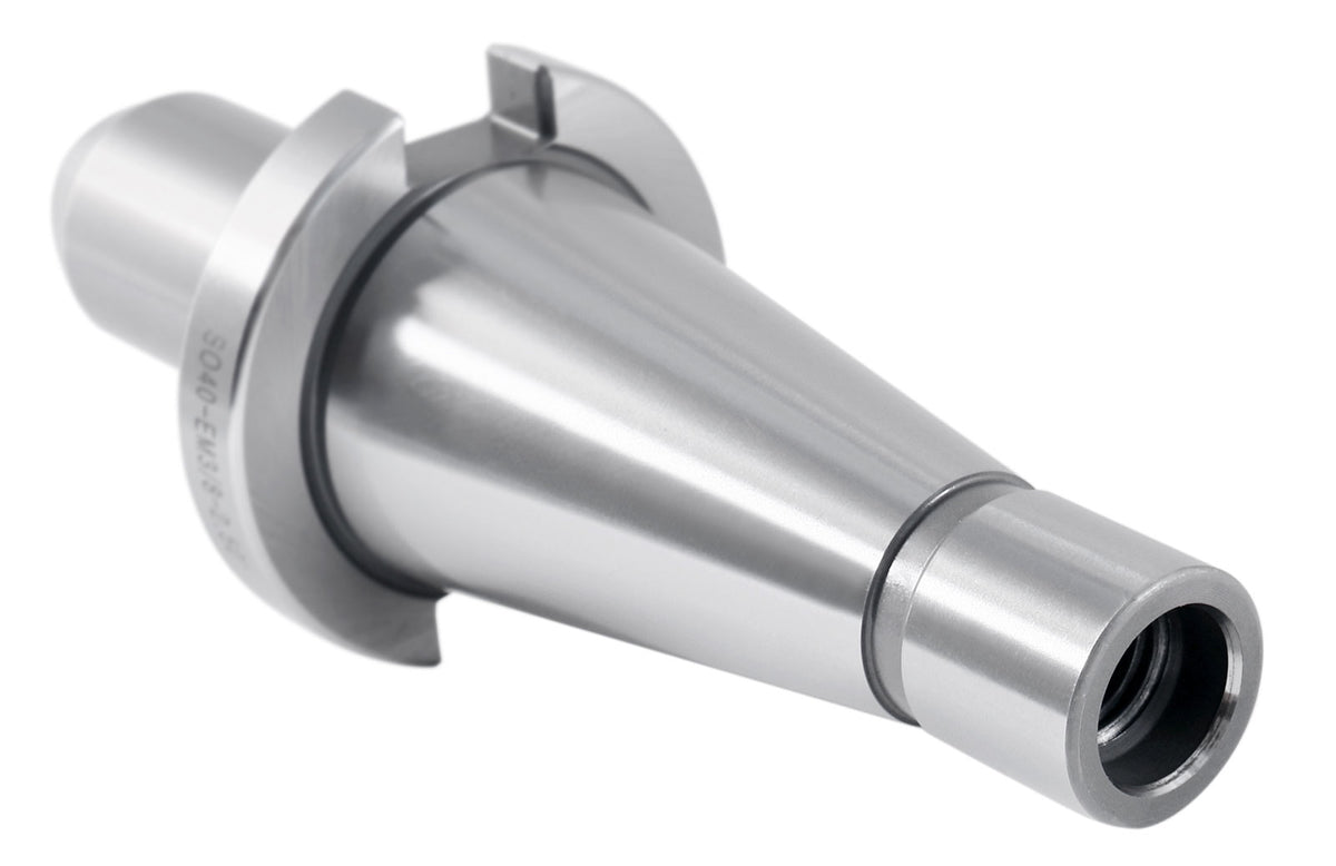 3/8'' Iso40 End Mill Holder with 5/8''-11 Thread, 0534-0038