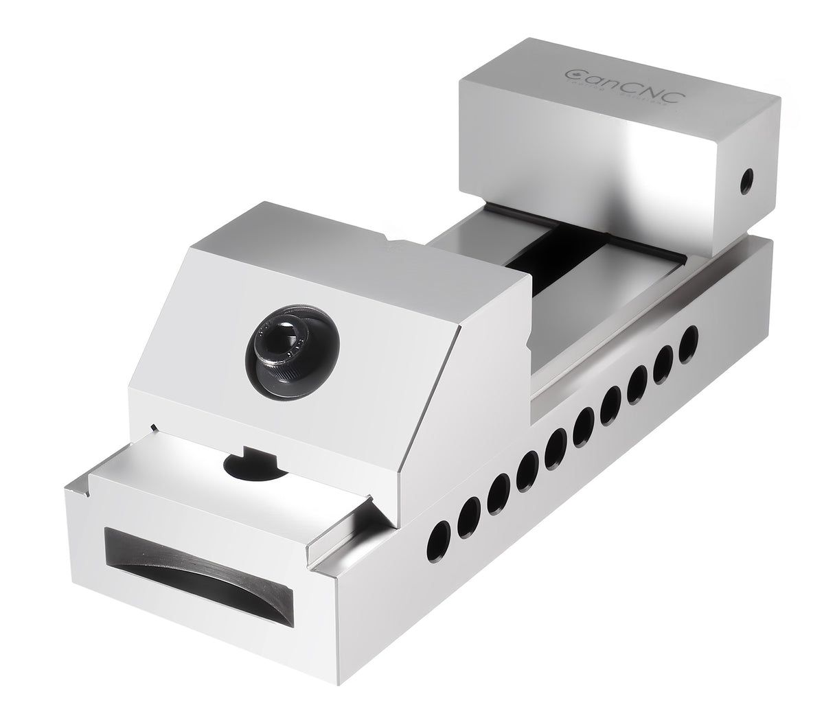 235mm Long 88mm Wide Precision Screwless Toolmakers Vise, Parallelism 0.003 mm/100 mm, Squareness 0.005 mm/100 mm, 0536-VB35