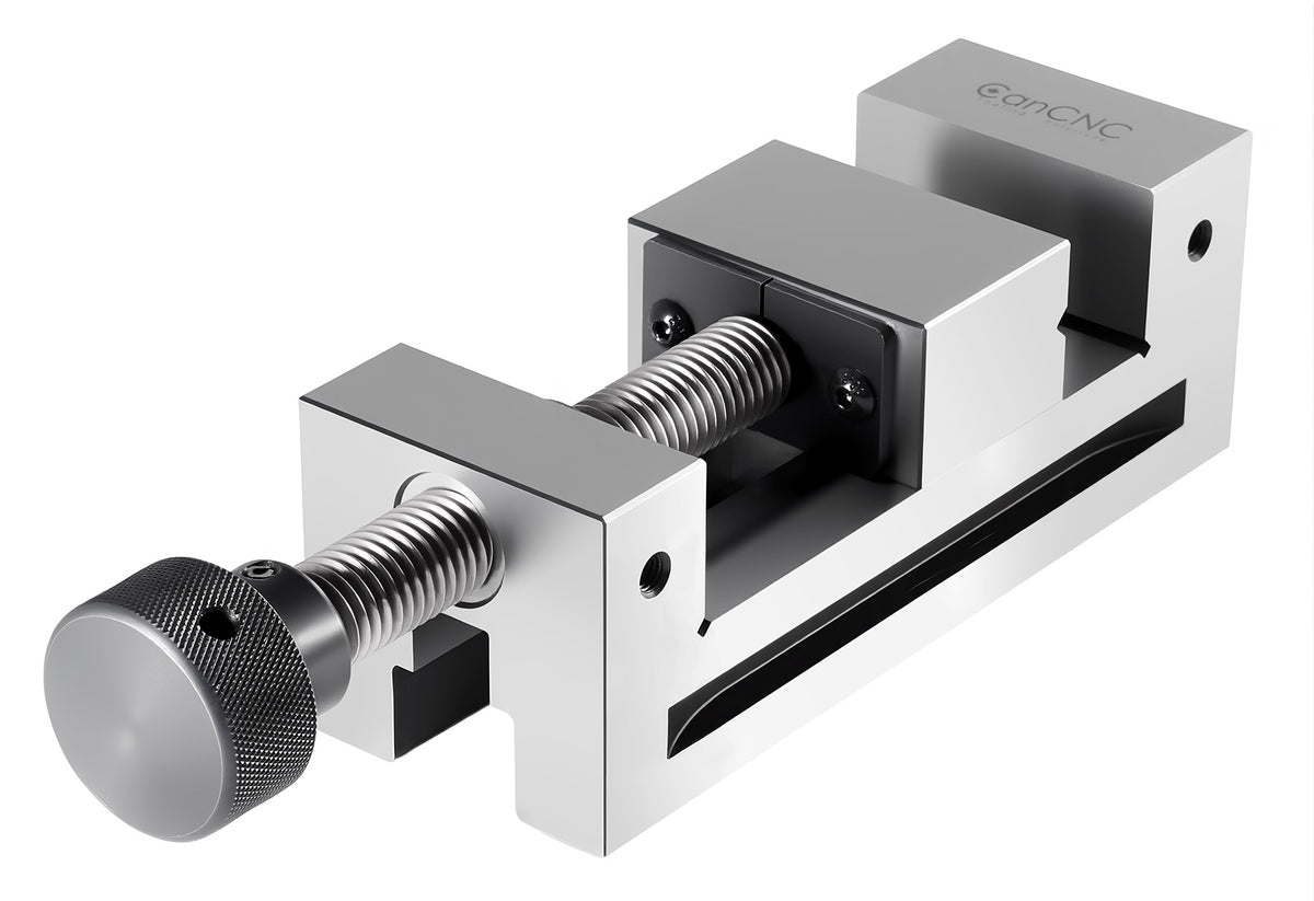 63 mm Metric Precision Toolmaker Vise, 0.003 mm/100 mm Parallelism, 0.005 mm/100 mm Squareness, 0536-Vs25