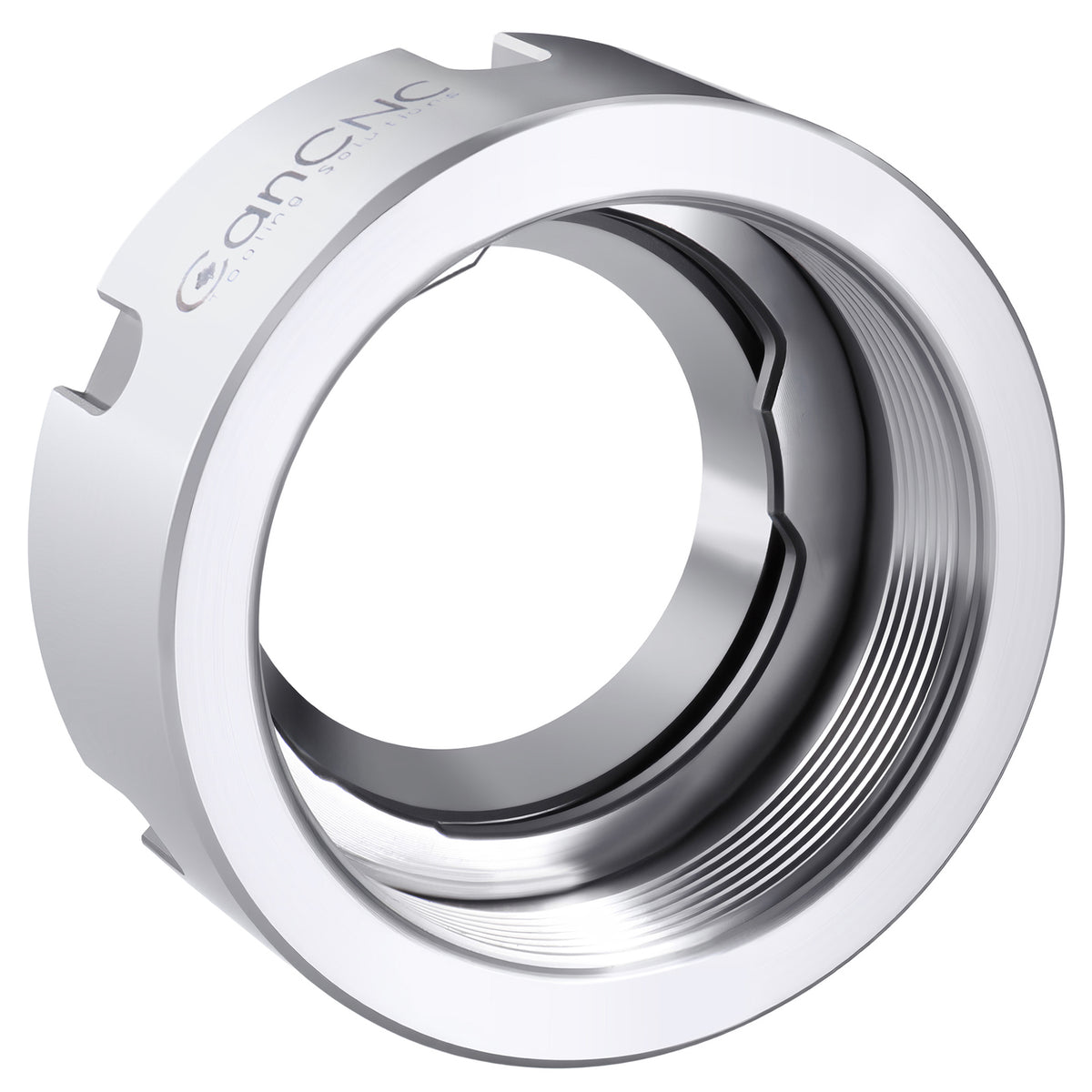CanCNC Tooling Solutions ER40B-UM Slotted Collet Chuck Nut, Balanced to 18,000 RPM at G2.5, 0537-4000