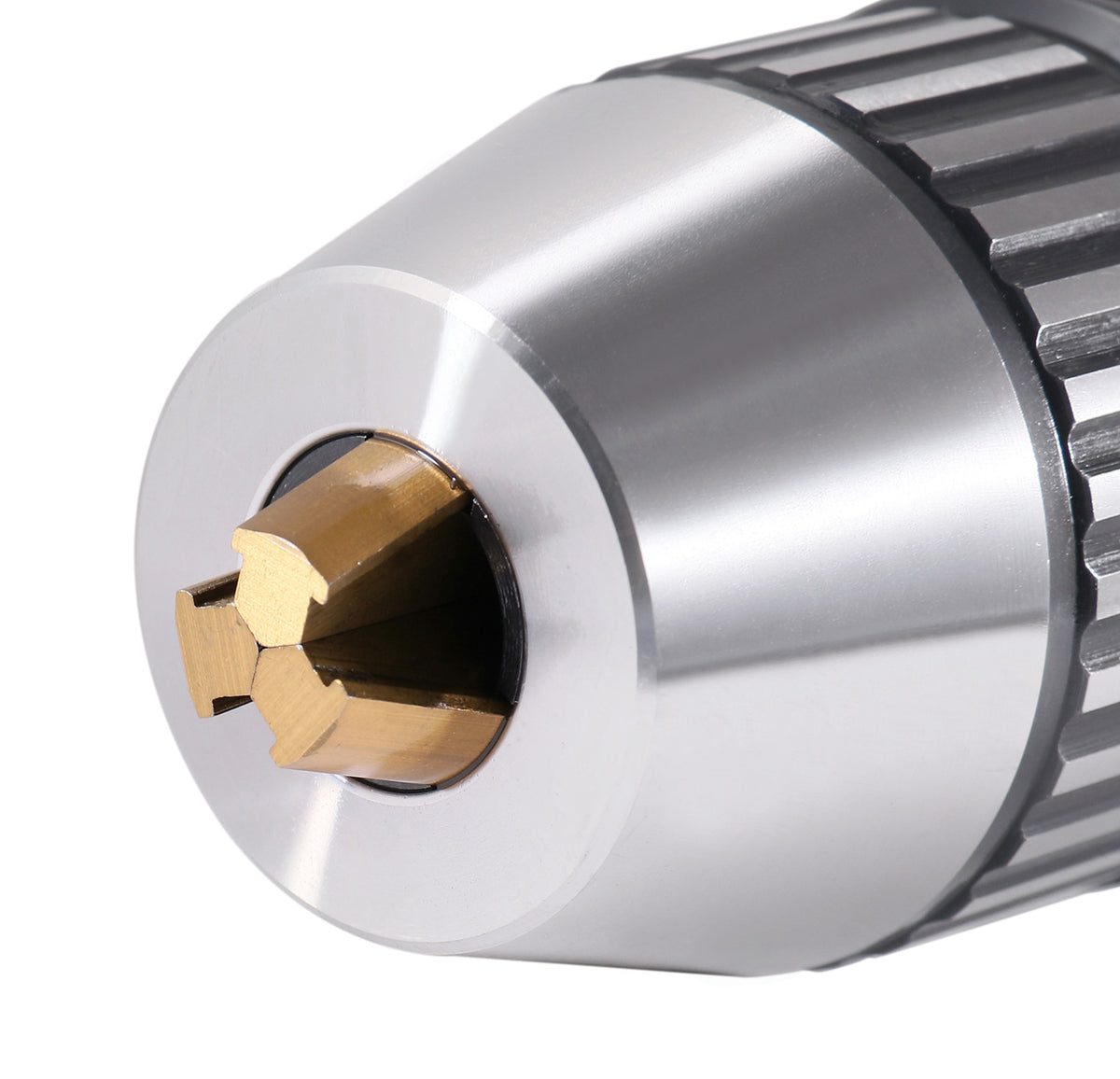 CanCNC Tooling Solutions 1/16-5/8" MT2 Precision Keyless Drill Chuck, Heavy-Duty with Integrated Shank, Titanium Jaws, 0537-5802