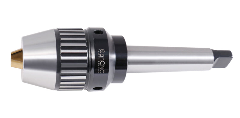 CanCNC Tooling Solutions 1/16-5/8" MT3 Precision Keyless Drill Chuck, Heavy-Duty with Integrated Shank, Titanium Jaws, 0537-5803