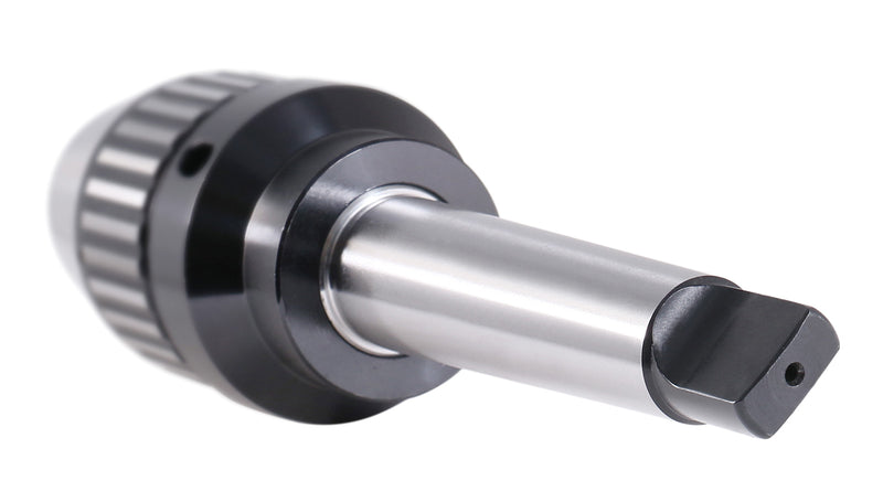 CanCNC Tooling Solutions 1/16-5/8" MT3 Precision Keyless Drill Chuck, Heavy-Duty with Integrated Shank, Titanium Jaws, 0537-5803