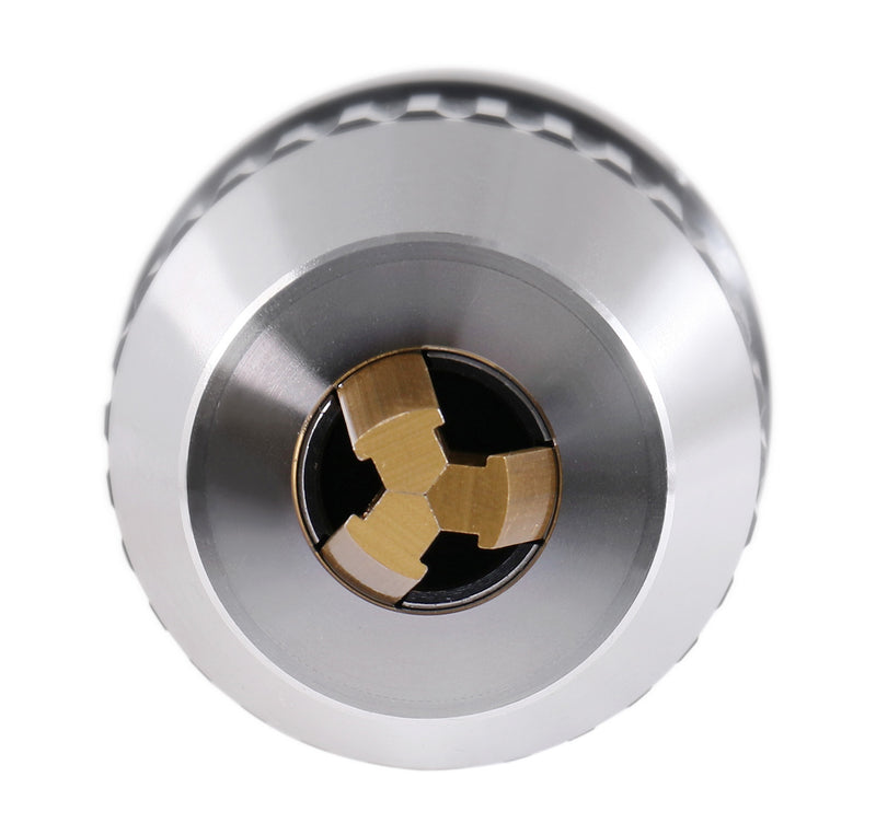CanCNC Tooling Solutions 1/16-5/8" MT4 Precision Keyless Drill Chuck, Heavy-Duty with Integrated Shank, Titanium Jaws, 0537-5804