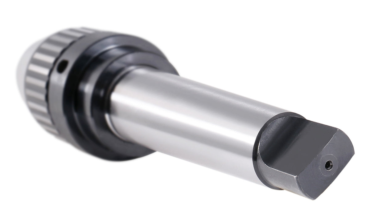 CanCNC Tooling Solutions 1/16-5/8" MT4 Precision Keyless Drill Chuck, Heavy-Duty with Integrated Shank, Titanium Jaws, 0537-5804