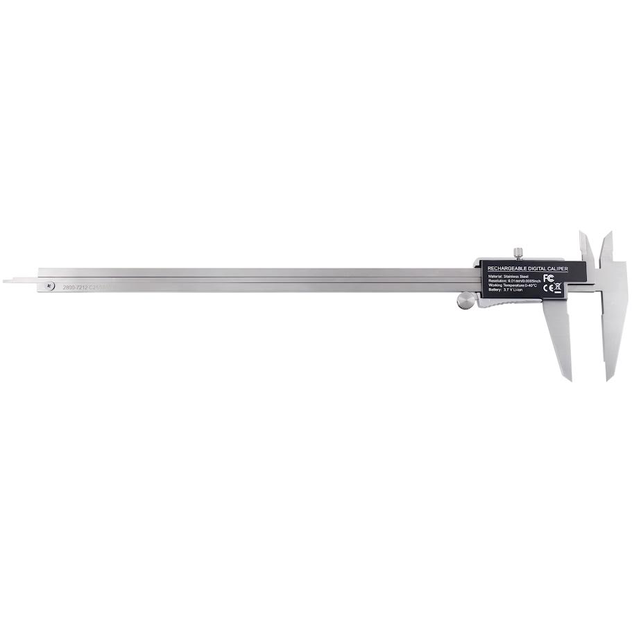 Rechargeable Digital Caliper with Backlight LCD Screen