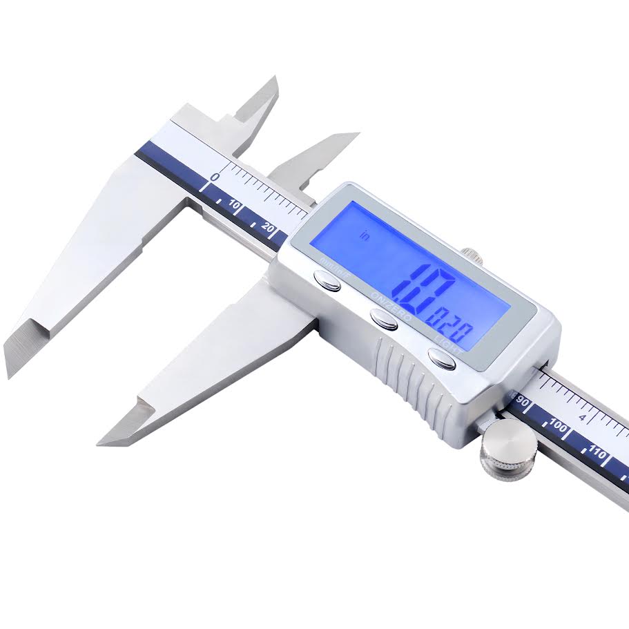Rechargeable Digital Caliper with Backlight LCD Screen