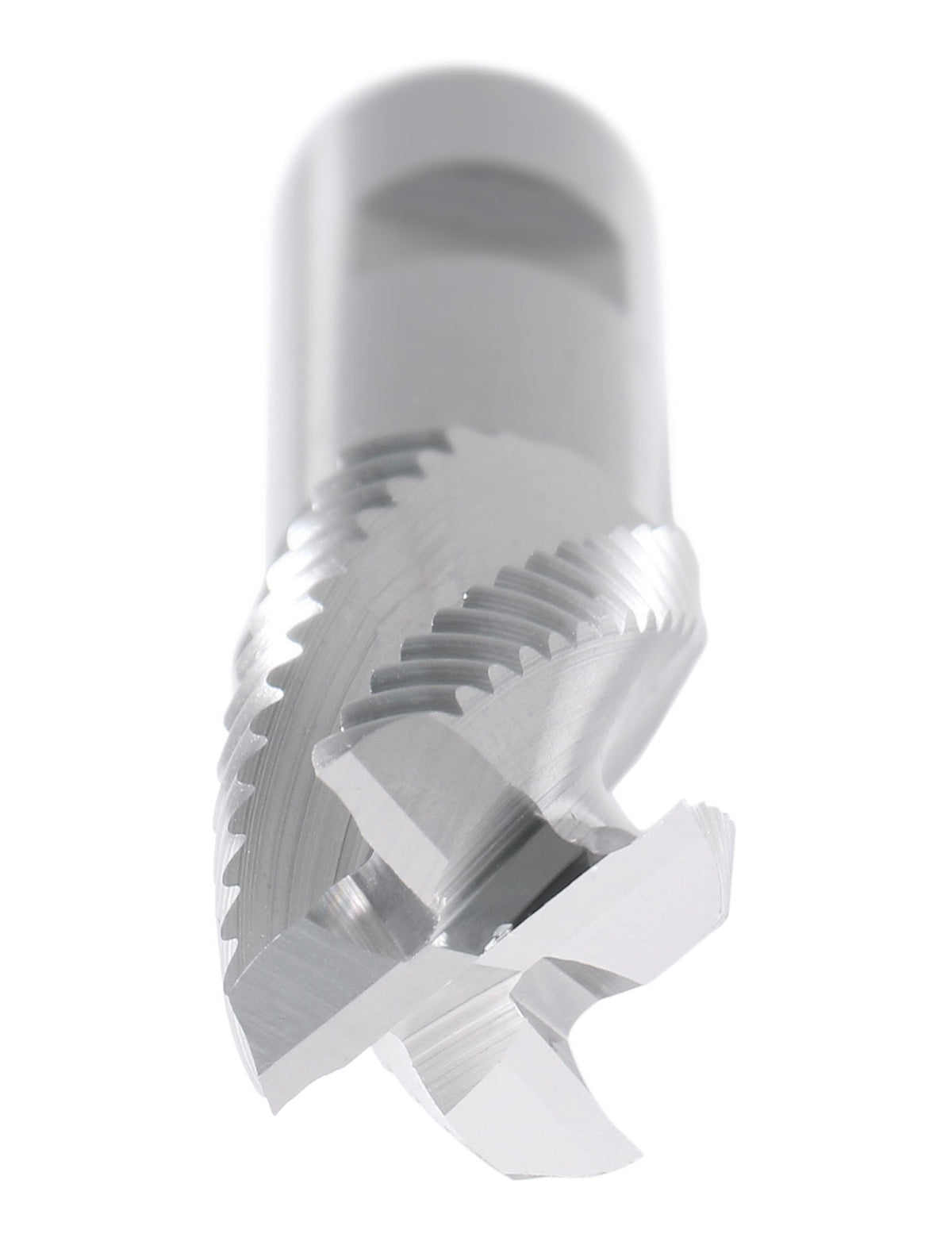 7/8'' 4 Flute, 7/8 by 3/4 by 1-5/8 by 4-1/8'' M42-8% Cobalt Roughing End Mill, Center Cutting, 1002-0078