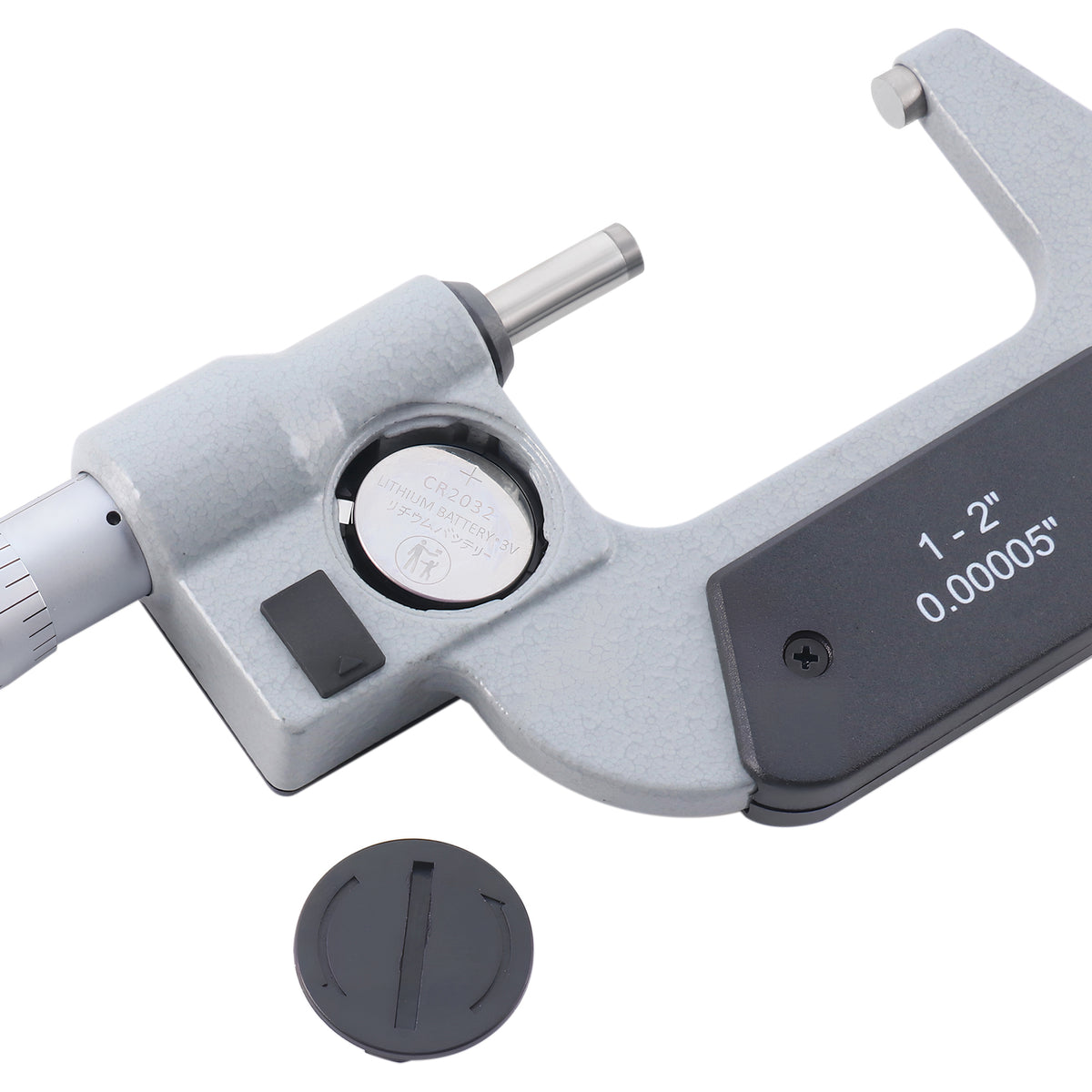 Accusize Digital Micrometer, 1-2 in/25-50 mm, IP54, 1321-2534