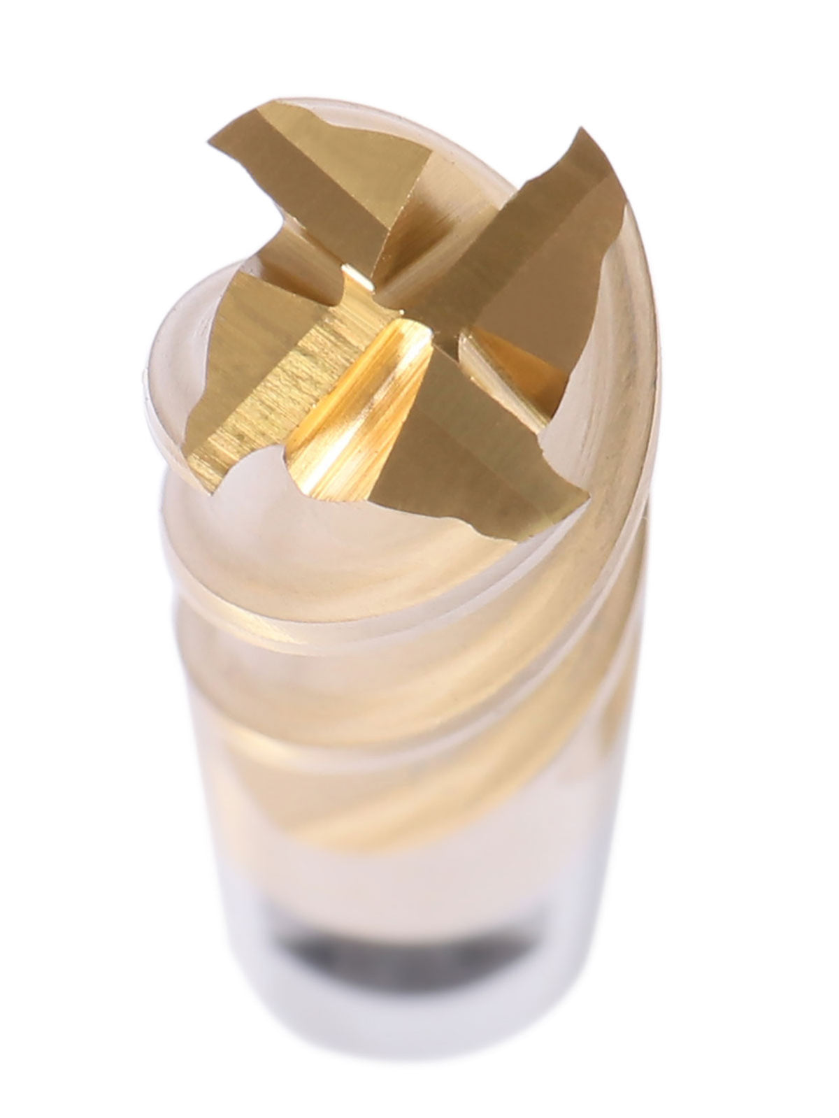 5/8'' Dia, 5/8'' Shk Dia, 1-5/8'' Flt Length, 3-3/4'' Oal, H.S.S. Finishing, Tin Coating End Mill, 1400-3213