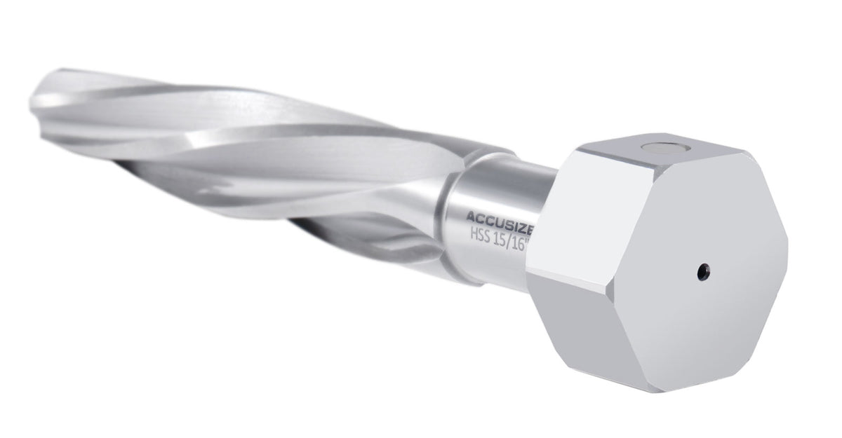 15/16 inch Bridge Reamer, Magnetic Hex Shank, Hss Spiral Flutes Aligning Reamers, Car Reamers, 1523-8045