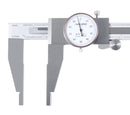 18'' by 0.001'' Heavy-Duty Dial Caliper, Stainless Steel in Fitted Case, 1721-0018