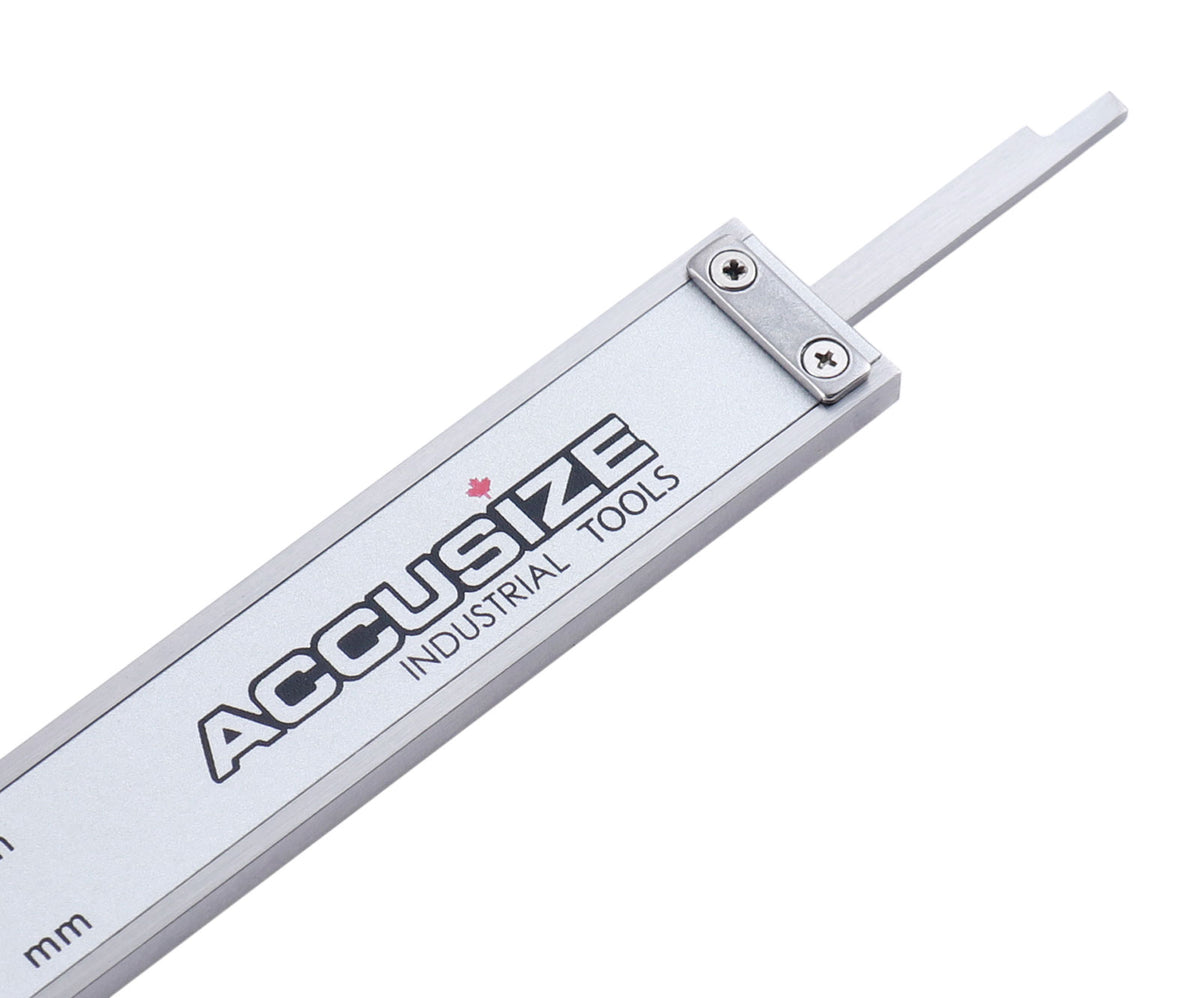 Digital Caliper, 0-8''/0-200 mm Range by 0.0005''/0.01 mm Resolution, Large LCD, Ip54 Water Resistant, 2015-0200
