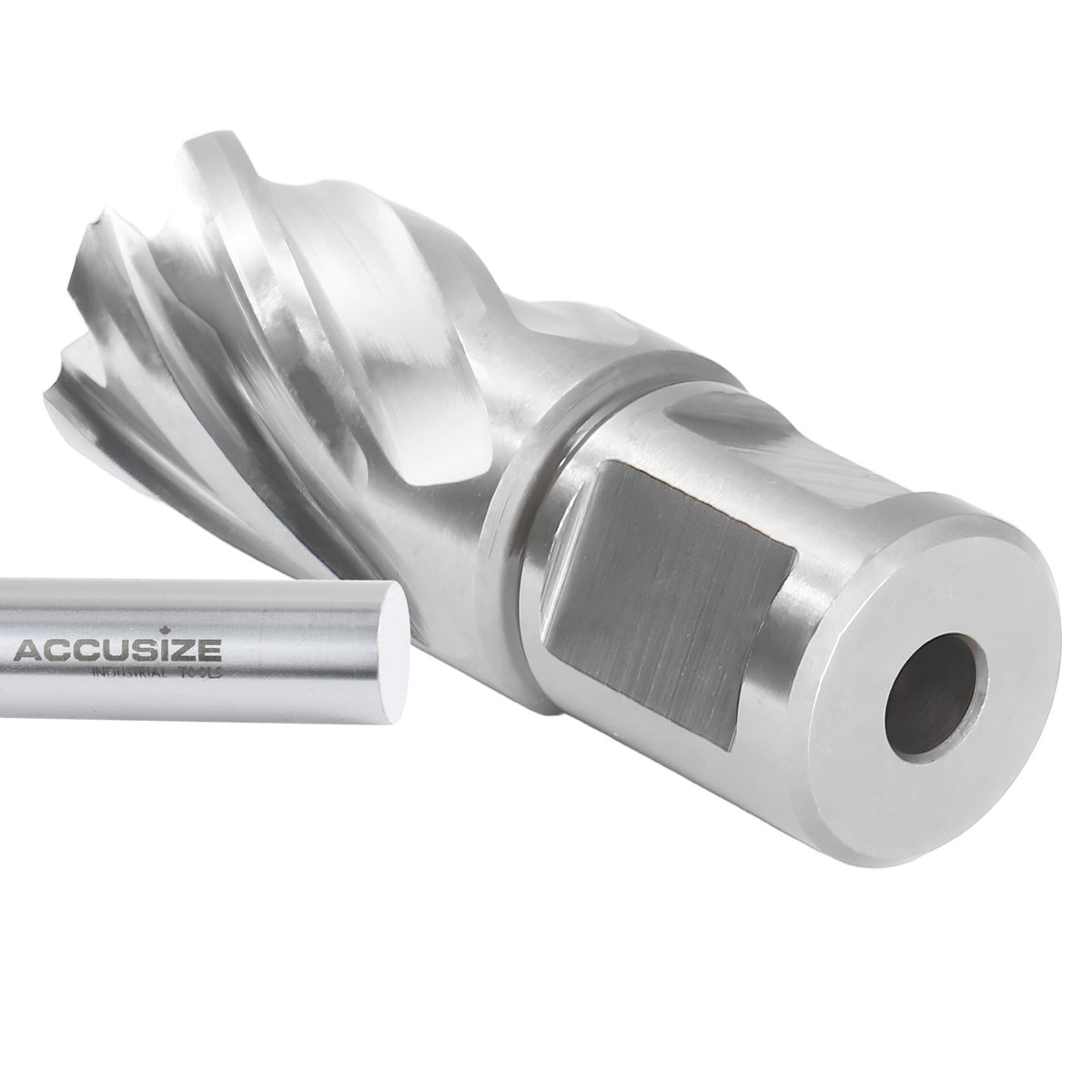 Fraises annulaires H.S.S. de 1" Profondeur de coupe, avec tige Weldon 3/4" ou 1-1/4 po, Ground CBN, ANSI STANDARD