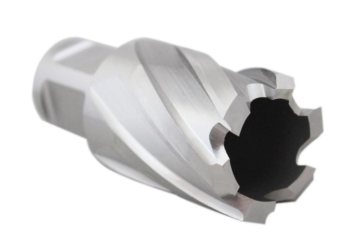1-3/16'' Cutting Dia, 1'' Cutting Depth, H.S.S. Annular Cutter with 3/4'' Weldon Shank, 2080-2024